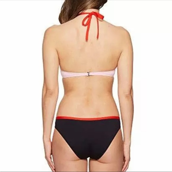 NWT La Perla Monokini Black/Blush/Red one piece - Picture 2 of 16